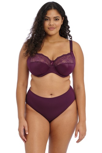 Smooth - Elomi - wysokie figi 4565 - blackberry