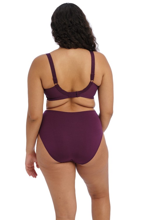 Smooth - Elomi - wysokie figi 4565 - blackberry