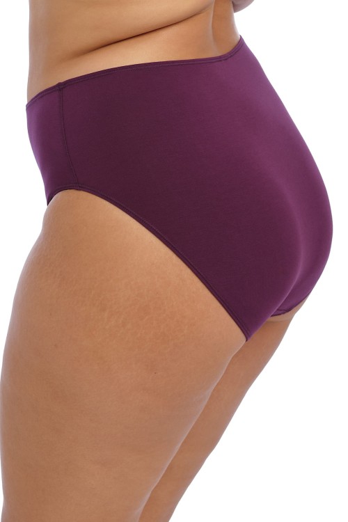 Smooth - Elomi - wysokie figi 4565 - blackberry