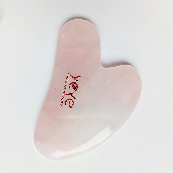 Gua Sha - kamień do masażu i relaksu - Yeye - różowy kwarc