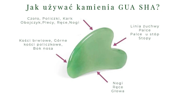 Gua Sha - kamień do masażu i relaksu - Yeye - różowy kwarc