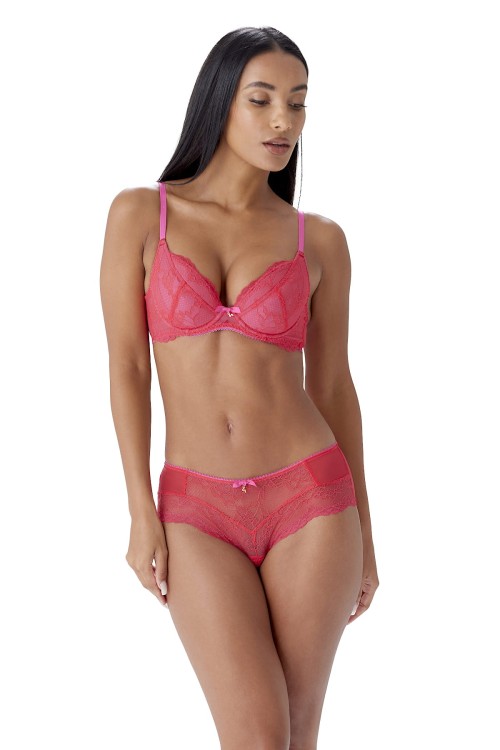 Superboost Lace - Gossard - biustonosz 7711 - rose red