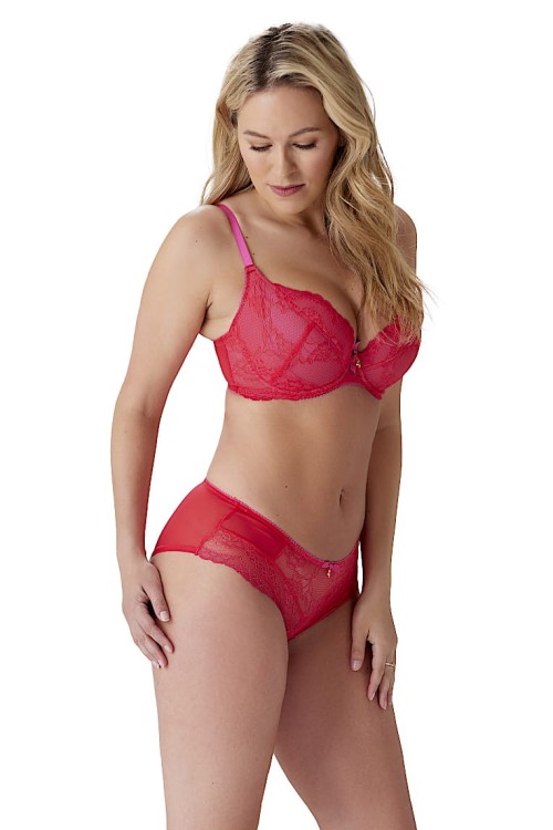Superboost Lace - Gossard - szorty 7714 - rose red