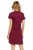 TCB.4115 - DN-Nightwear - koszula nocna - sangria