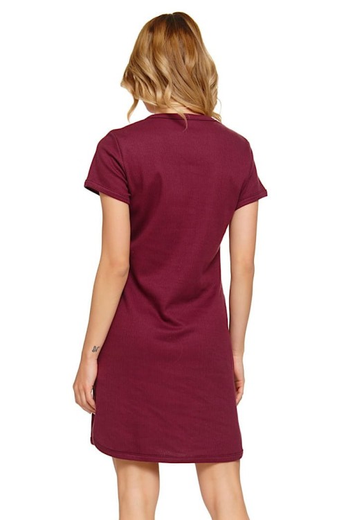 TCB.4115 - DN-Nightwear - koszula nocna - sangria