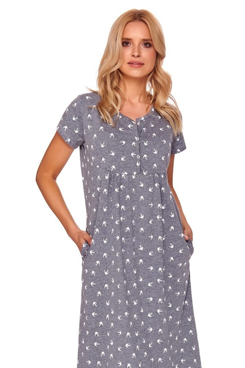 TM.4119 - DN-Nightwear - koszula nocna - dark grey