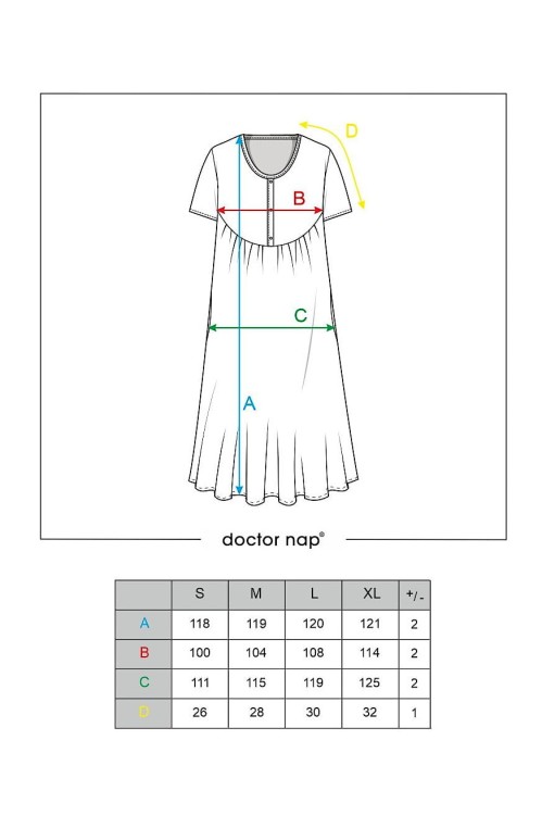 TM.4119 - DN-Nightwear - koszula nocna - dark grey