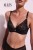 Frozen Black - Alles - biustonosz push-up TPU - czerń