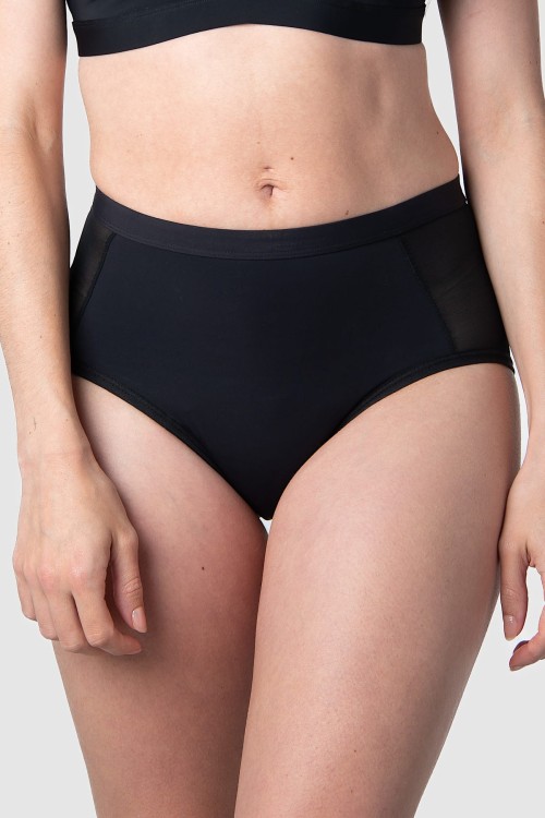 Limitless - Hotmilk - wysokie figi chłonne - czerń