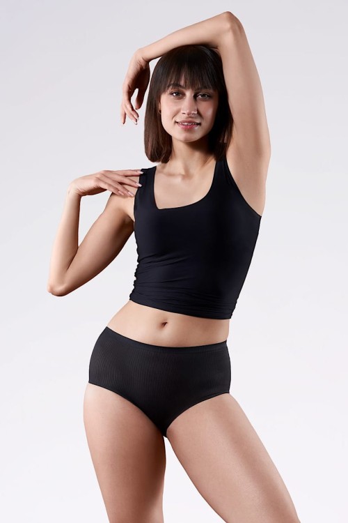 Avia Maxi - Julimex - wysokie figi - czerń