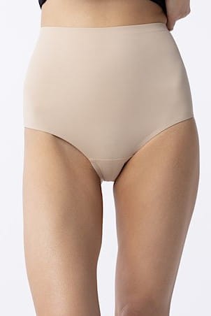 Amber Maxi High - Julimex - figi z bardzo wysokim stanem - beż