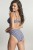 Olivia - Panache Swim - bikini full-cup SW1722 - navy gingham