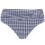 Olivia - Panache Swim - figi kąpielowe midi SW1729 - navy gingham