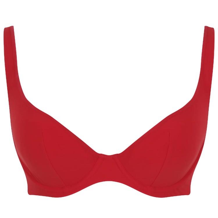 Billie - panache Swim - bikini plunge SW1754 - rossa red