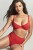 Billie - panache Swim - bikini plunge SW1754 - rossa red