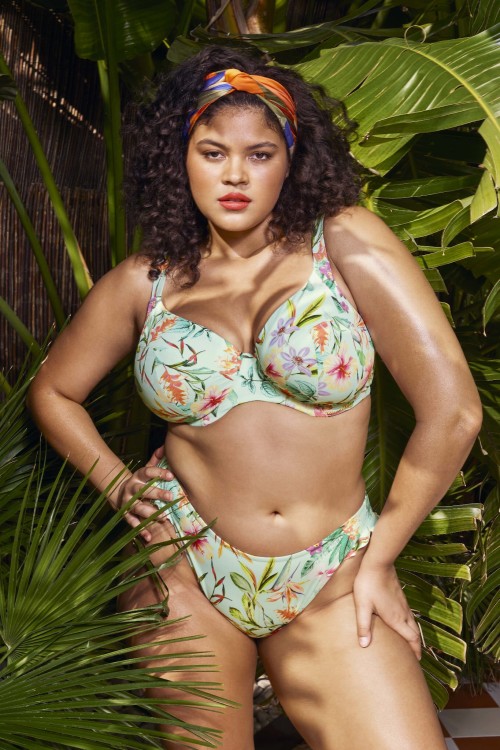 Sunshine Cove - Elomi Swim - biustonosz kąpielowy ES801802 - aqua