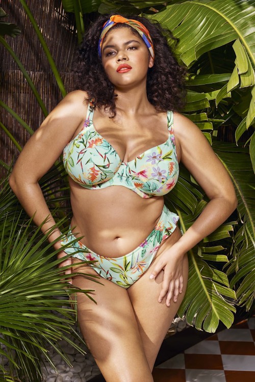 Sunshine Cove - Elomi Swim - biustonosz kąpielowy ES801802 - aqua