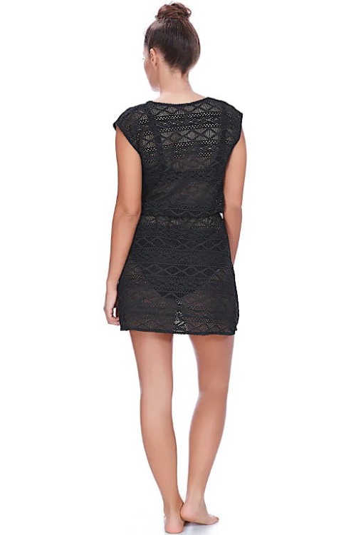 Sundance - Freya Swim - tunika plażowa AS3978 - czerń