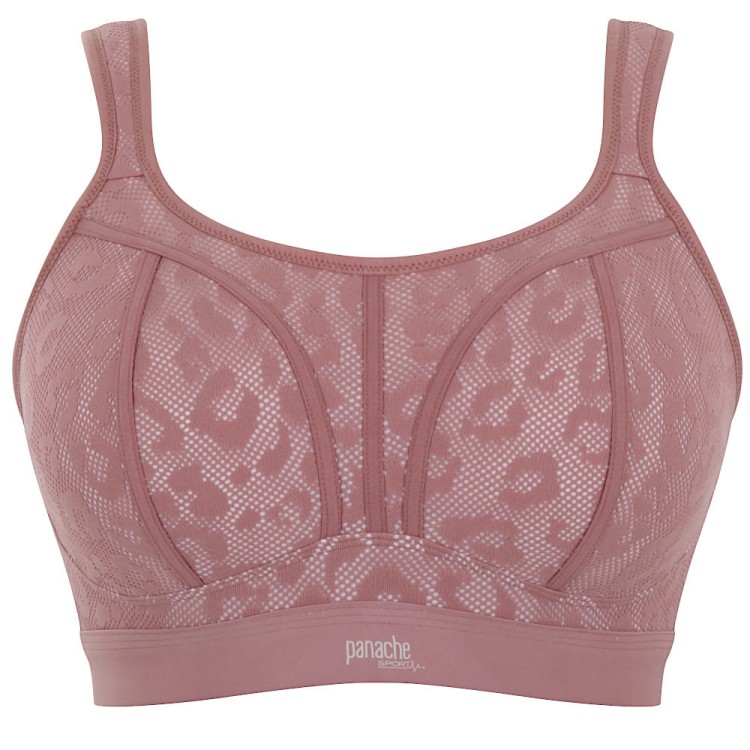 Non Wired Sports Bra - Panache Sport - biustonosz 7341 - sienna