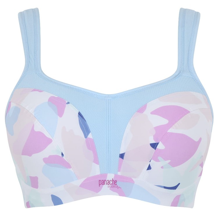 Sports Bra - Panache Sport - biustonosz 5021 - abstract pink