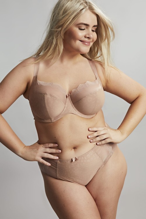 Esme - Sculptresse - wysokie figi 10924 - mocha animal