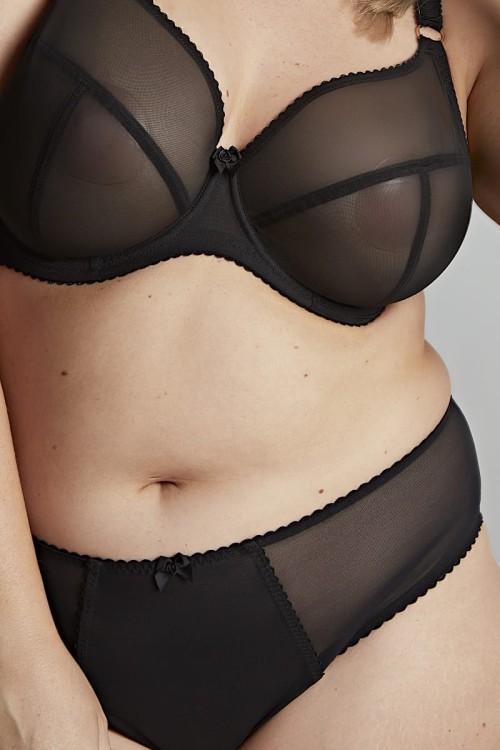 Liberty - Sculptresse - wysokie figi 10844 - czerń