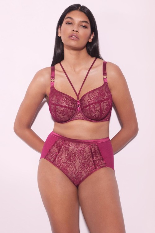 Chiara - Alles - wysokie figi - fuksja