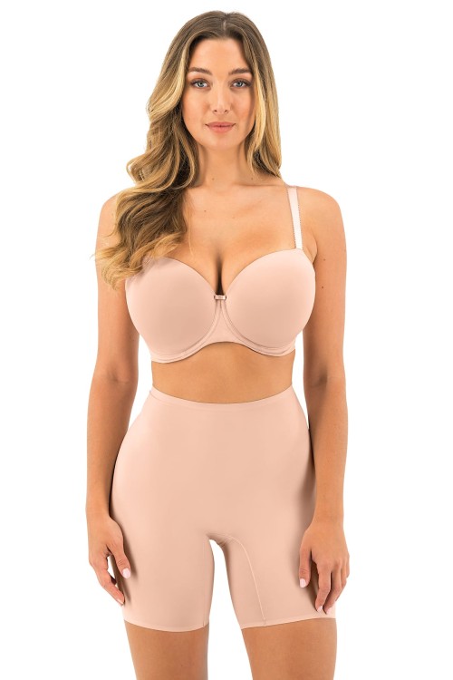 Smoothease - Fantasie - szorty z wysokim stanem 2311 - beż