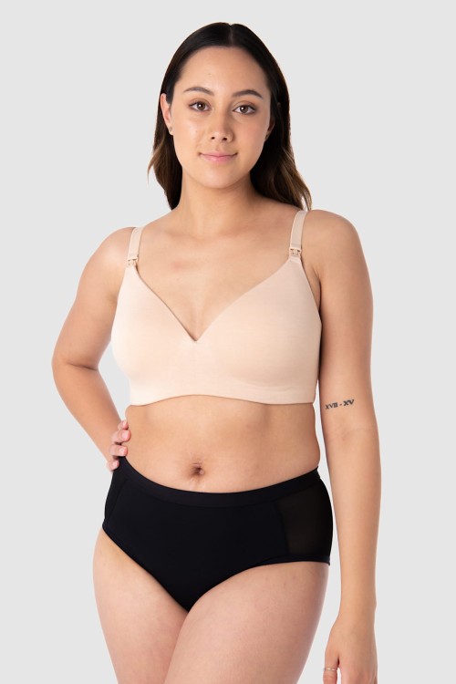 Embrace - Hotmilk - biustonosz t-shirt - frappe