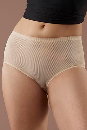 Avia Maxi - Julimex - wysokie figi - beż