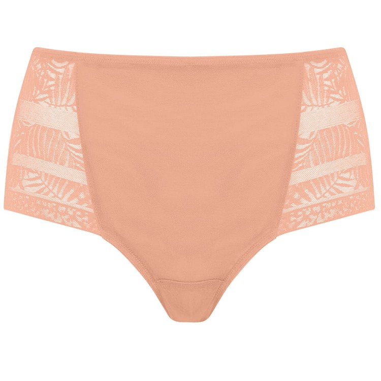 Devote - Fantasie - wysokie figi 102451 - cafe au lait