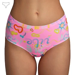 Summer Vibe - Paloma Pink - wysokie figi brazylijskie