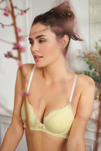 Superboost Lace - Gossard - biustonosz 7711 - lemon