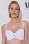 Glow - Alles - biustonosz push-up 01 KPU - biel