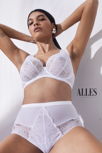 Glow - Alles - wysokie figi - biel