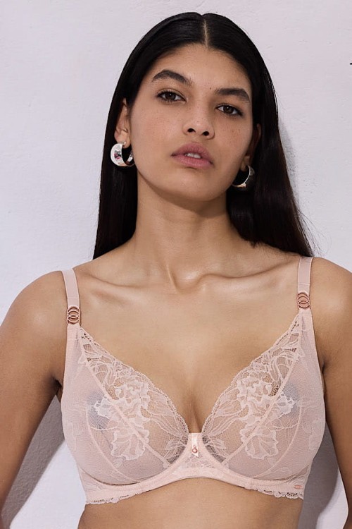 Sublime - Alles - biustonosz miękki M - jasny beż