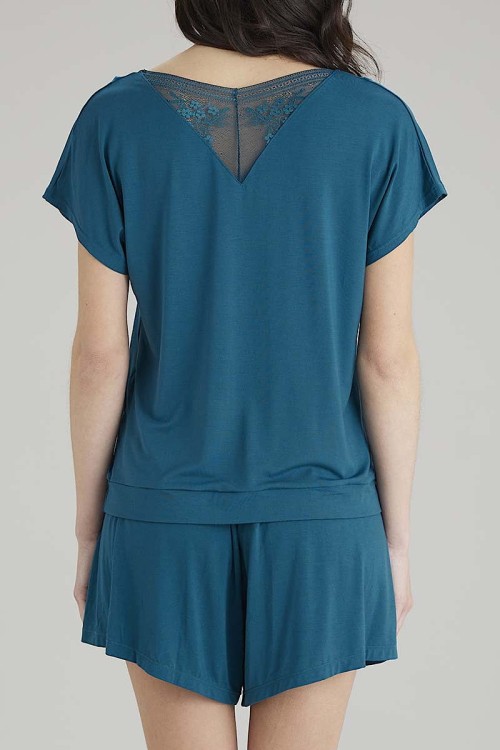 Botanical Lace - Pretty Polly - spodenki LPAWZ9 - indigo