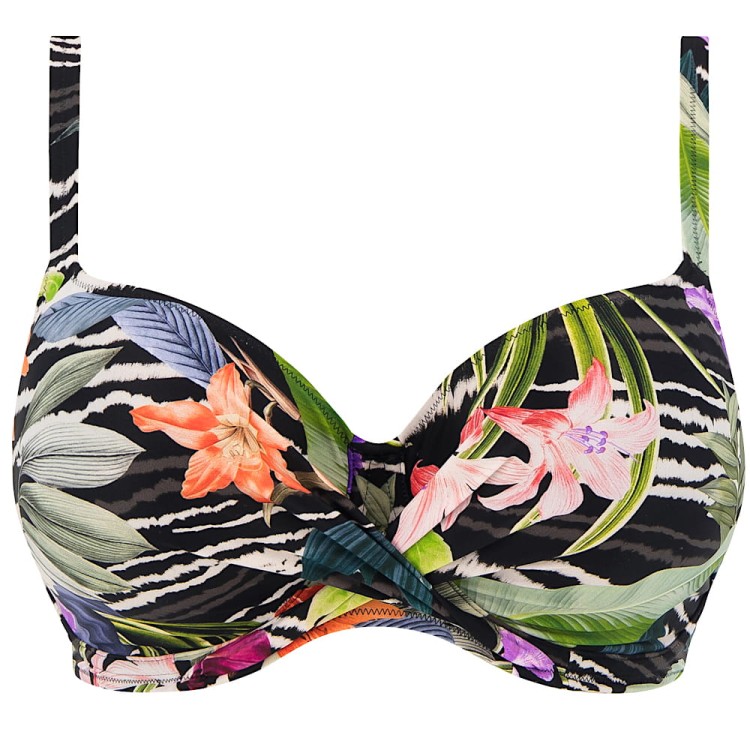 Maldives - Fantasie Swim - biustonosz kąpielowy 504105 - black tropical