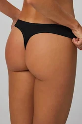 Algodón 19426 - Ysabel Mora - stringi 2-pack - negro