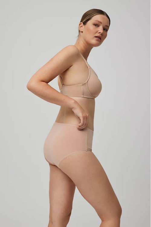 19429 - Ysabel Mora - figi z wysokim stanem 2-pack -nude