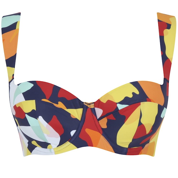Puglia - Panache Swim - biustonosz kąpielowy SW1842 - puglia print