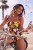 Puglia - Panache Swim - biustonosz kąpielowy SW1842 - puglia print