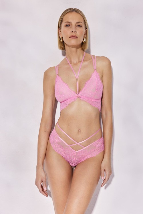 French Kiss - Alles - stringi - róż