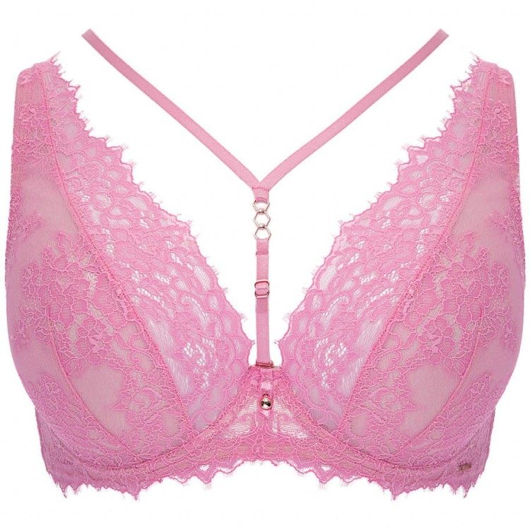 French Kiss - Alles - biustonosz braletka MBR - róż