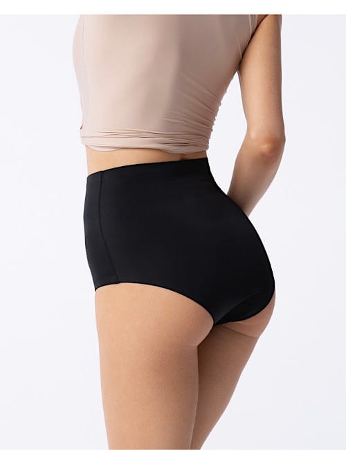 Amber Maxi High - Julimex - figi z bardzo wysokim stanem - czerń