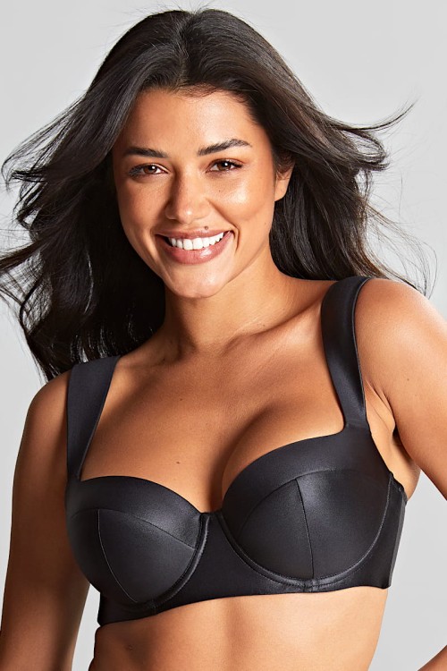 Obsidian - Panache Swim - biustonosz kąpielowy Bette SW1842 - black