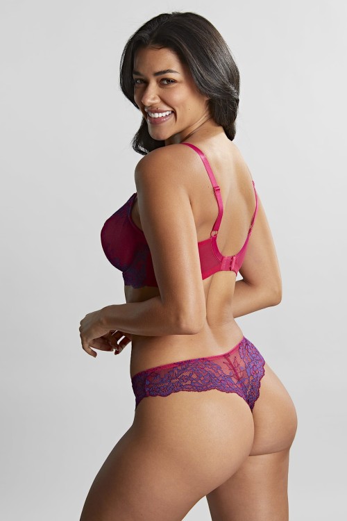 Ana - Panache - biustonosz plunge 9396 - orchid indigo