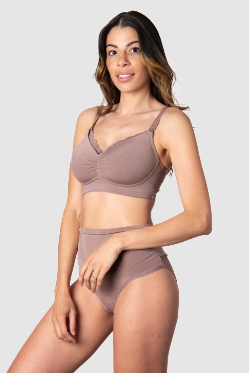 Serenity Multifit Bra - Hotmilk - biustonosz - mocha