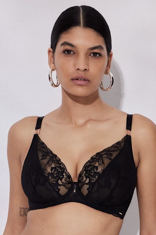 Sublime - Alles - biustonosz miękki M - czerń