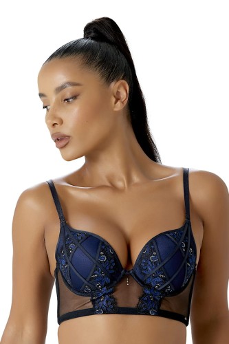 VIP Rapture - Gossard - biustonosz longline 20101 - black